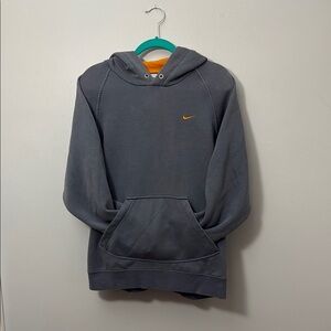 Nike Gray and Orange Sweatshirt Pullover